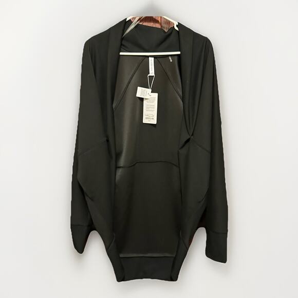 7 Diamonds Rev Throw over Cardigan Women’s Size XS Black Onyx - Picture 4 of 5